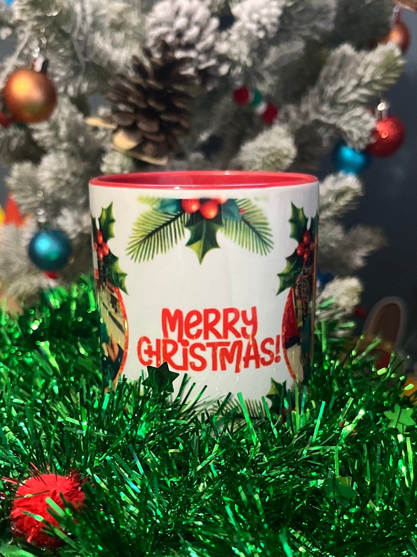 Custom Christmas Photo Mug – Holiday Gift – Personalized Christmas Mug – 11oz Sublimation