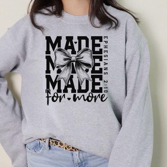 Faith & Inspiration Crewneck Collection — Choose Your Design