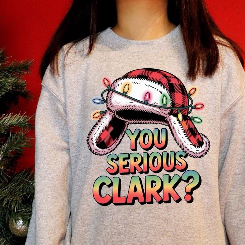Funny Christmas Crewnecks | Sarcastic Holiday Sweatshirts (Multiple Designs)